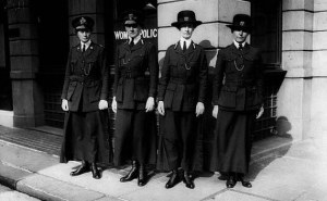 Women police officers during WWI